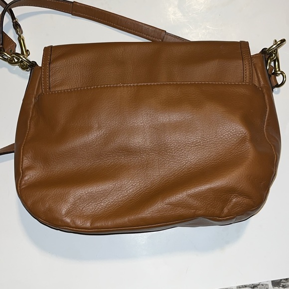 Coach Vintage Taylor Brown Leather Flap Bag - Picture 6 of 9